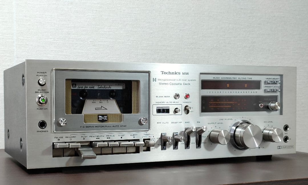 テクニクス Technics RS-M56 カセットデッキ【録音再生良好】⑤