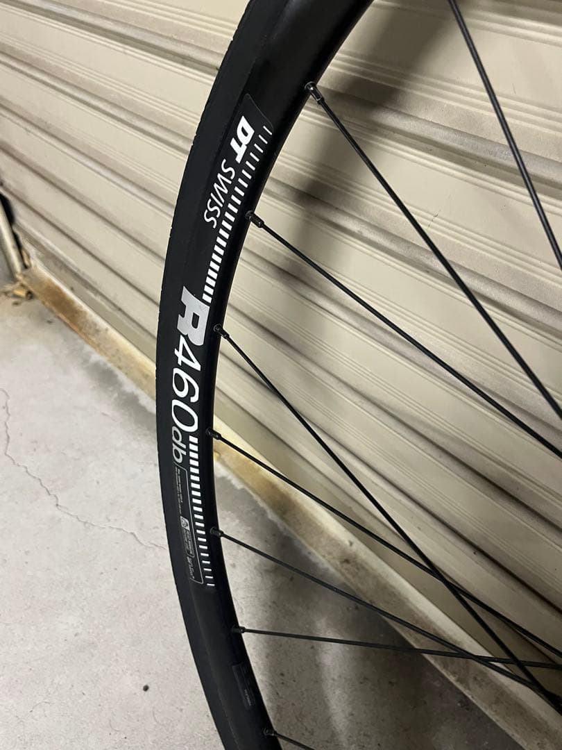 DT SWISS R460 DB ディスク タイヤ付前後セット700c