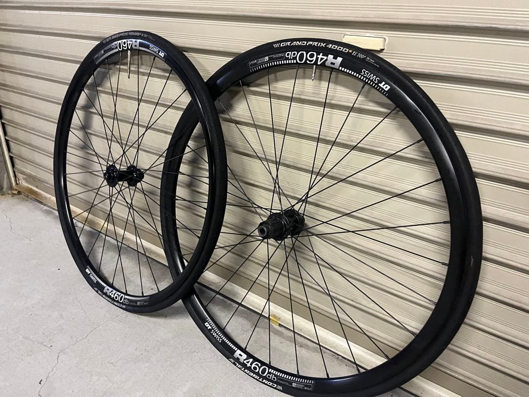 DT SWISS R460 DB ディスク タイヤ付前後セット700c