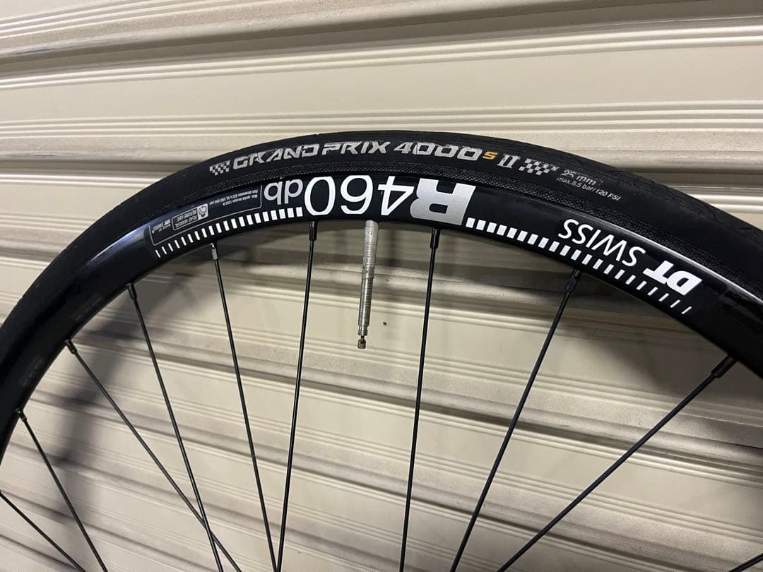 DT SWISS R460 DB ディスク タイヤ付前後セット700c