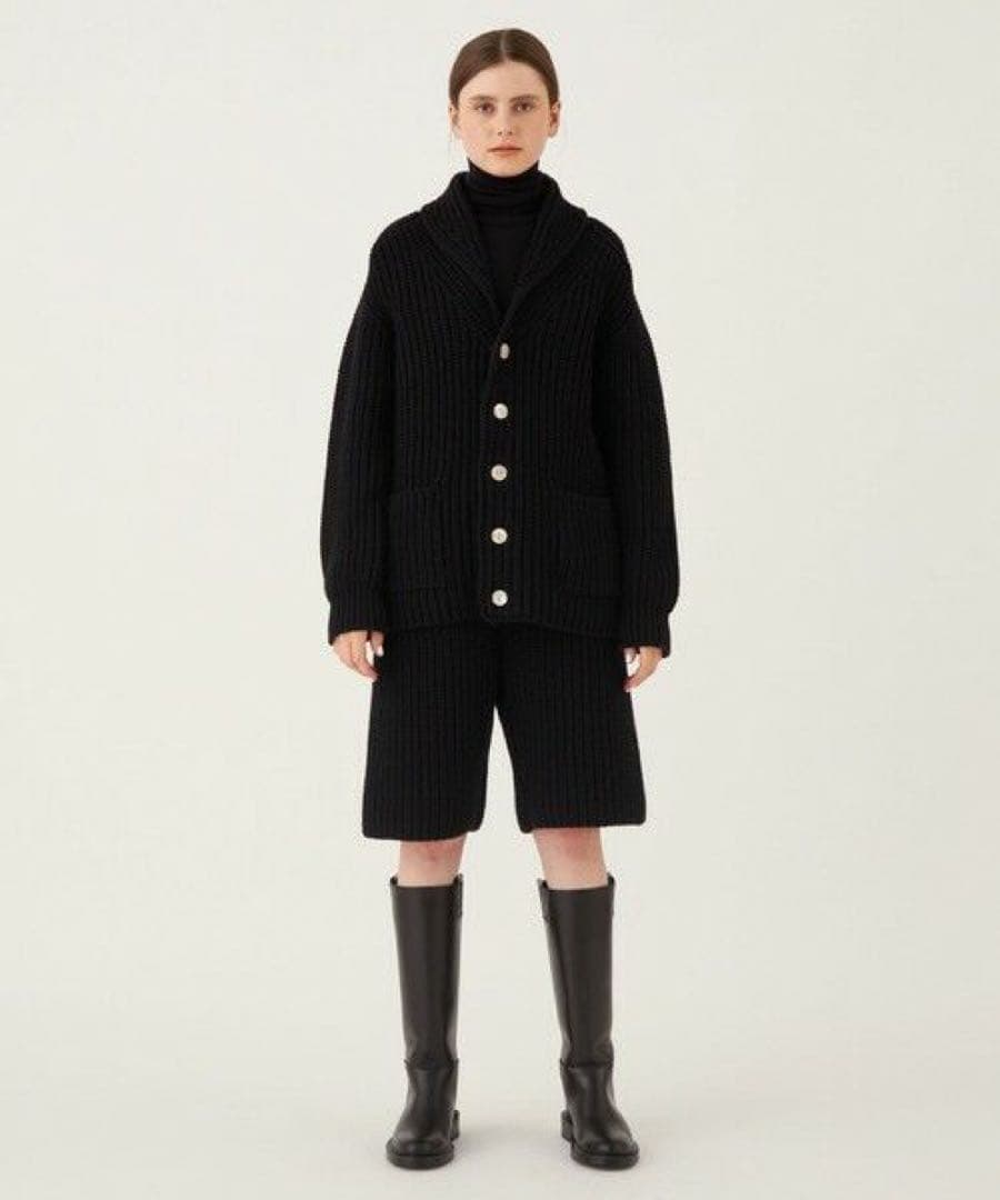 GALERIE VIE フレンチウールハーフパンツ