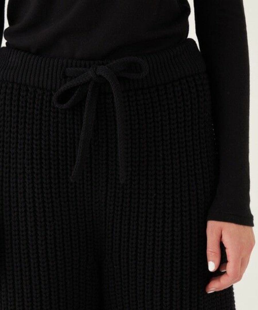 GALERIE VIE フレンチウールハーフパンツ