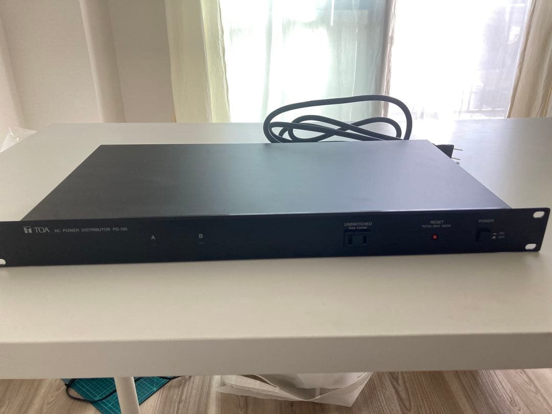 新品　TOA PD-150　パワーディストリビューター　動作確認済み