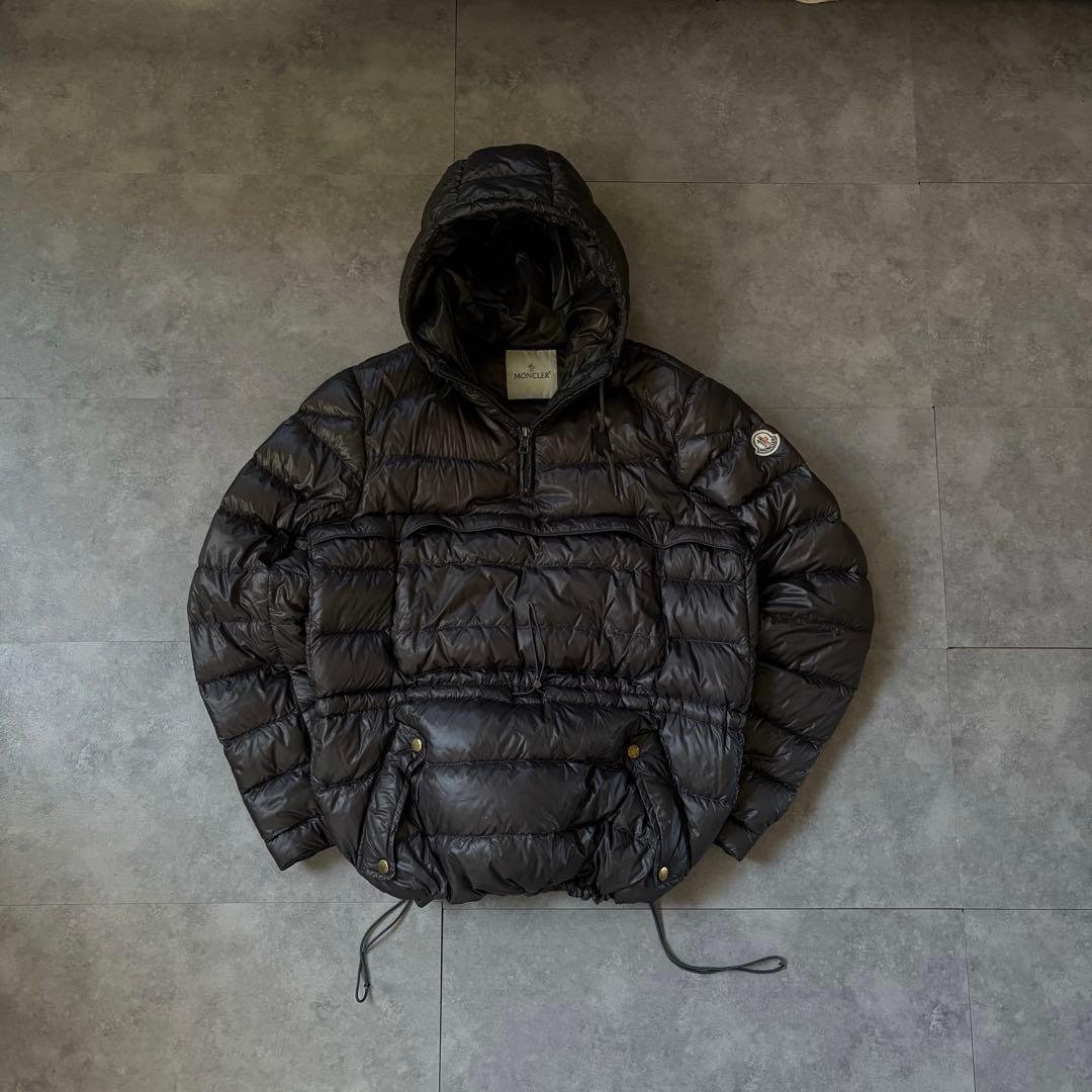 【廃盤品‼️】希少！Moncler モンクレール　アノラック　ダウン　黒　 L 3