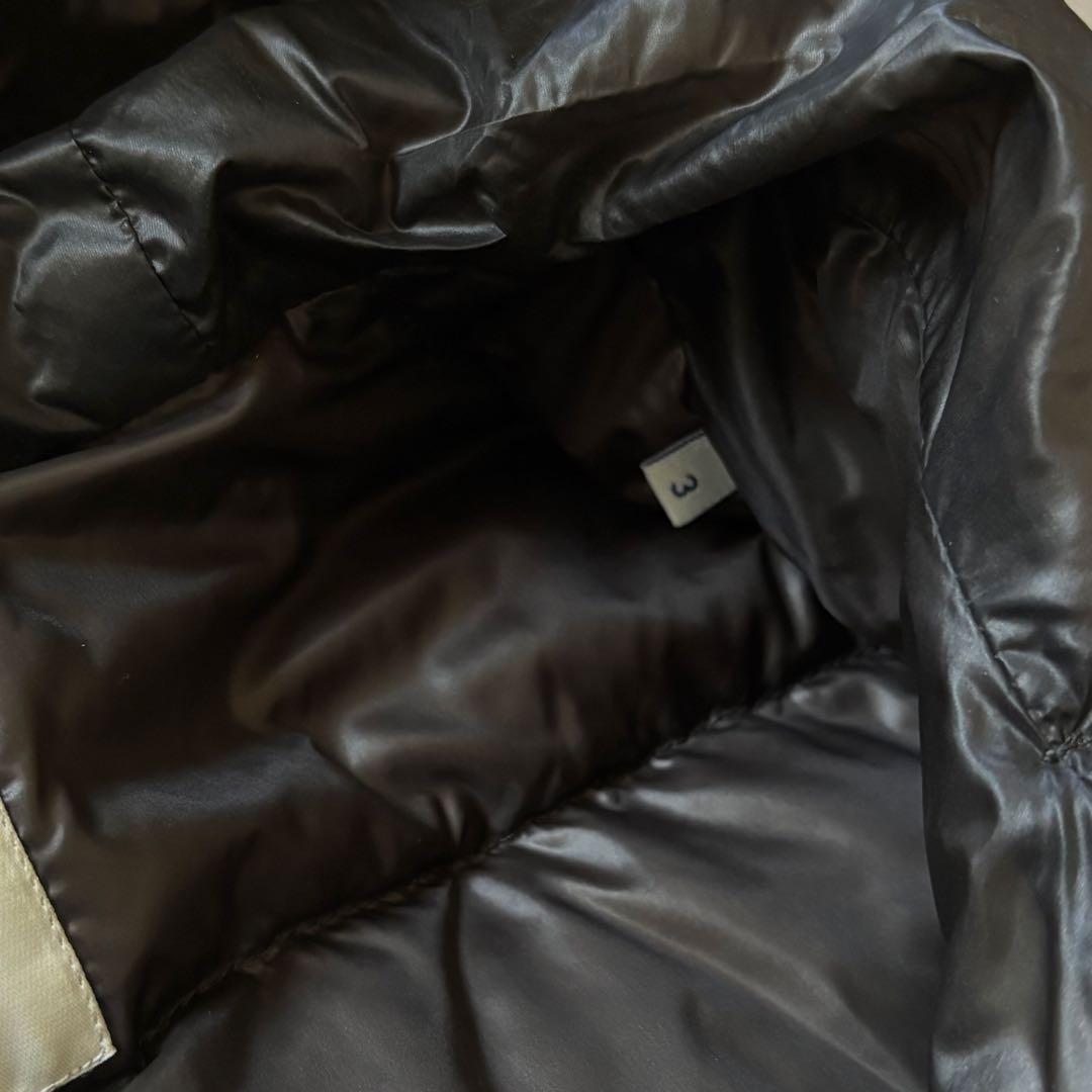 【廃盤品‼️】希少！Moncler モンクレール　アノラック　ダウン　黒　 L 3