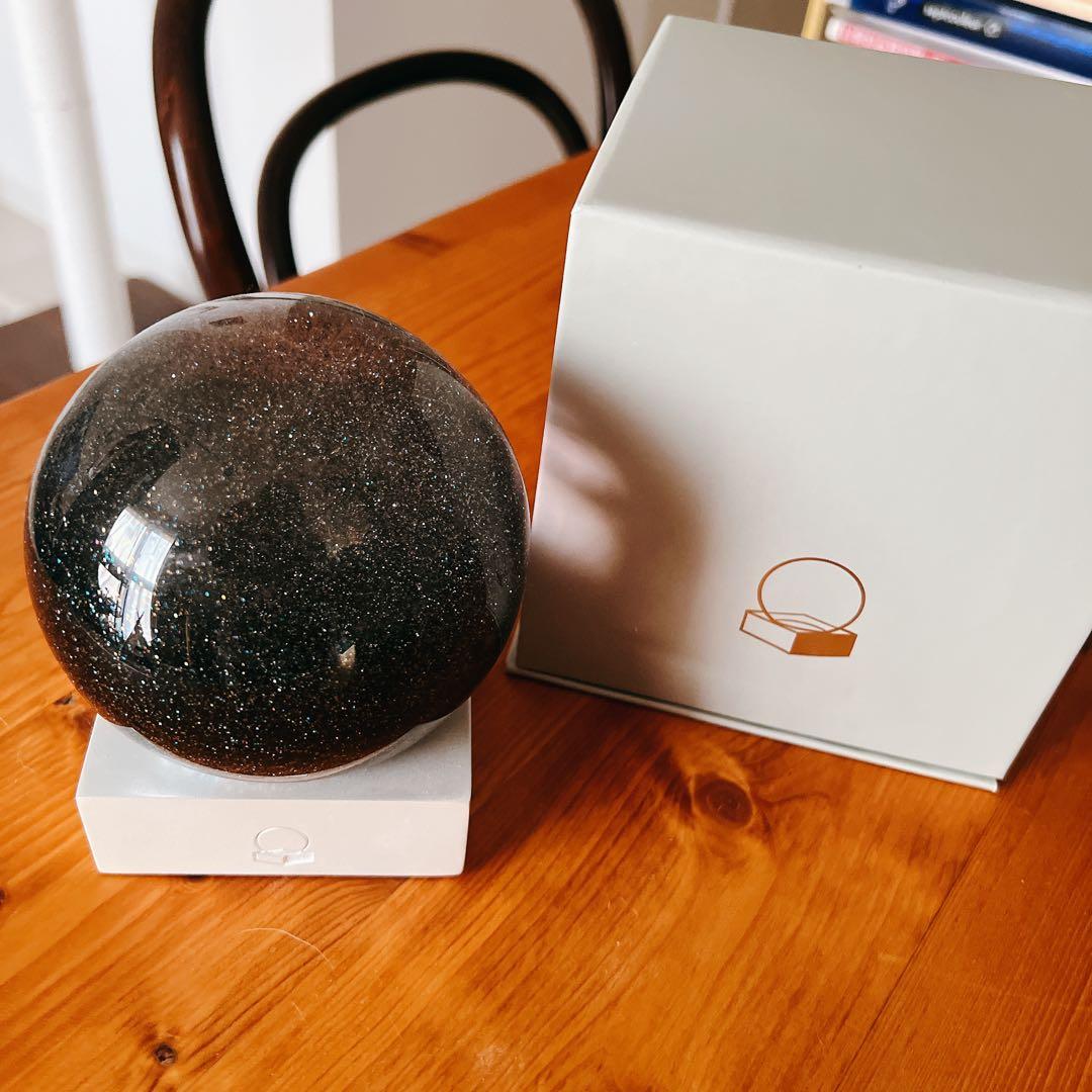 スノードーム Eclipse Night Sky  Globe 箱付き