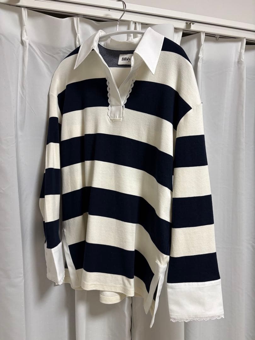 最終値下げ biby FRANCINE RUGBY TOP