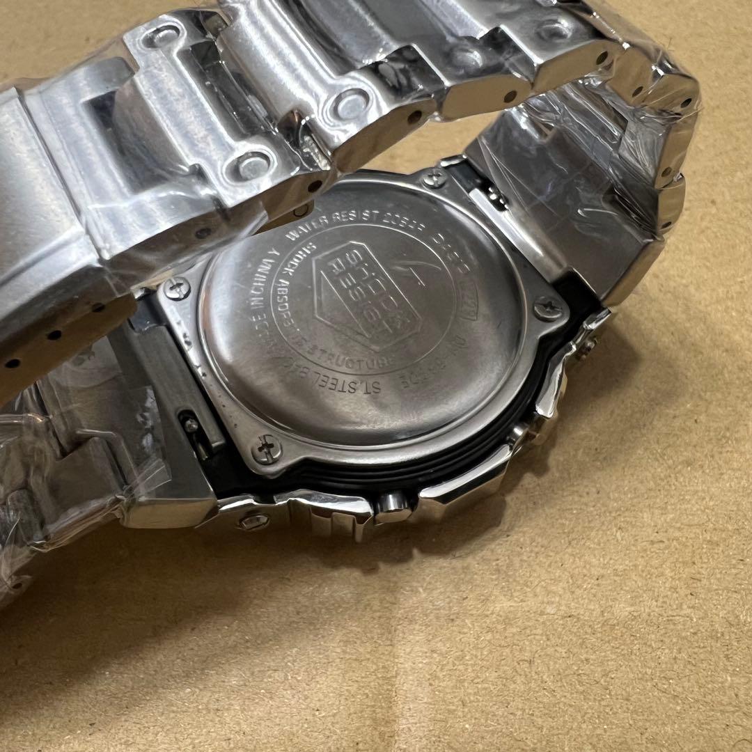G-SHOCK DW-5600 メタル カスタム シルバー