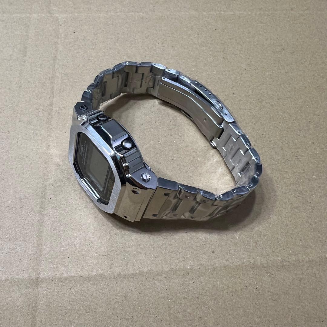 G-SHOCK DW-5600 メタル カスタム シルバー