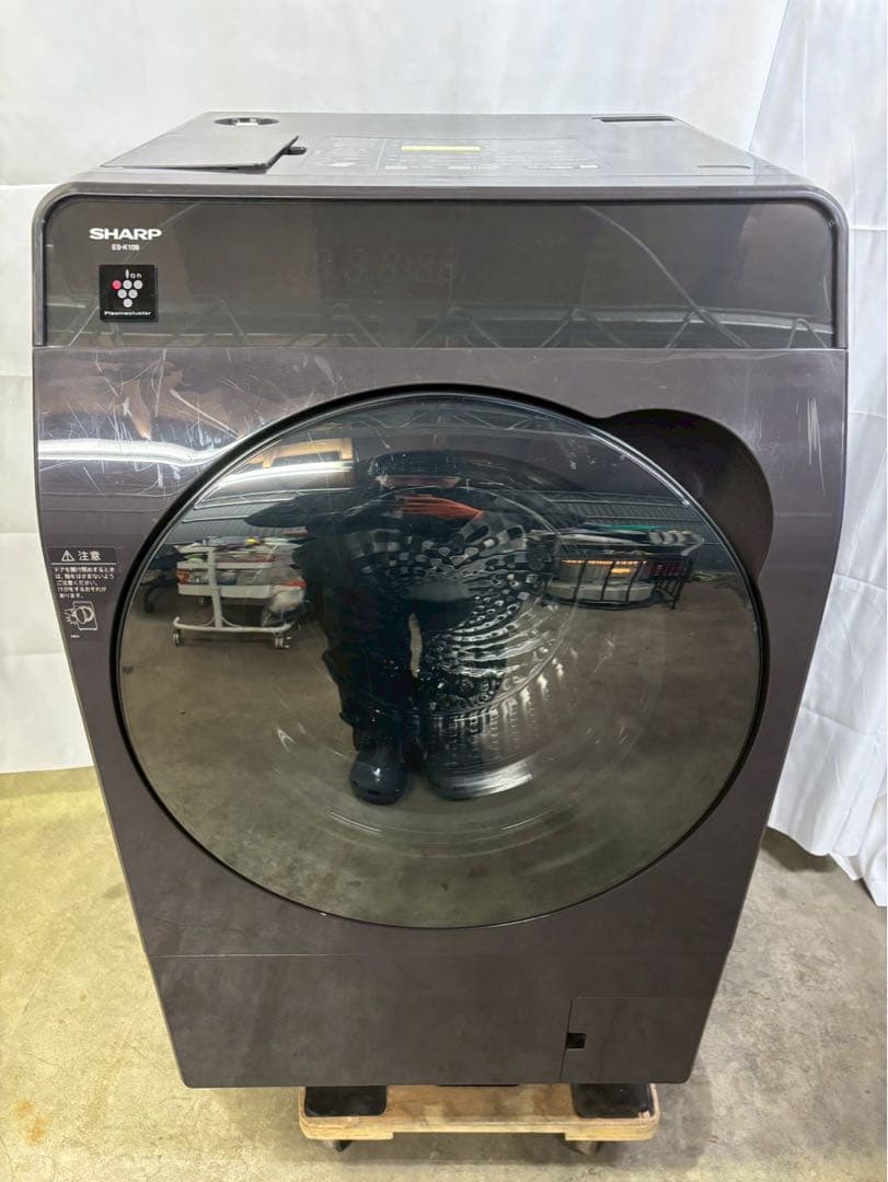 【分解清掃】SHARP洗濯機ES-K10B-T洗濯10kg乾燥6kg 2023年