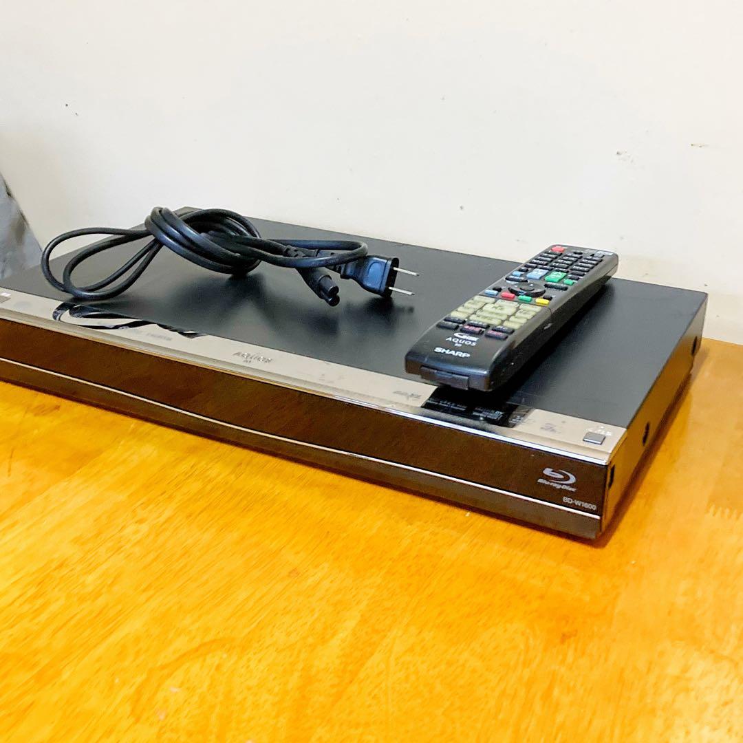 リモコン無し　SHARP ブルーレイレコーダー HDD 1TB 2チューナー