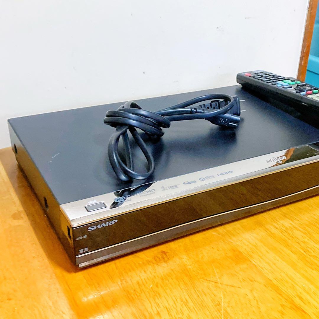リモコン無し　SHARP ブルーレイレコーダー HDD 1TB 2チューナー