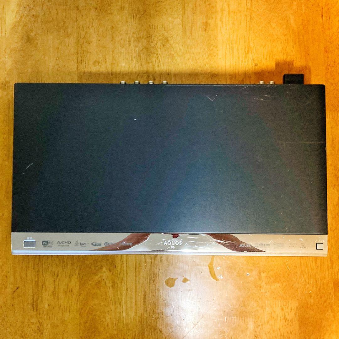 リモコン無し　SHARP ブルーレイレコーダー HDD 1TB 2チューナー