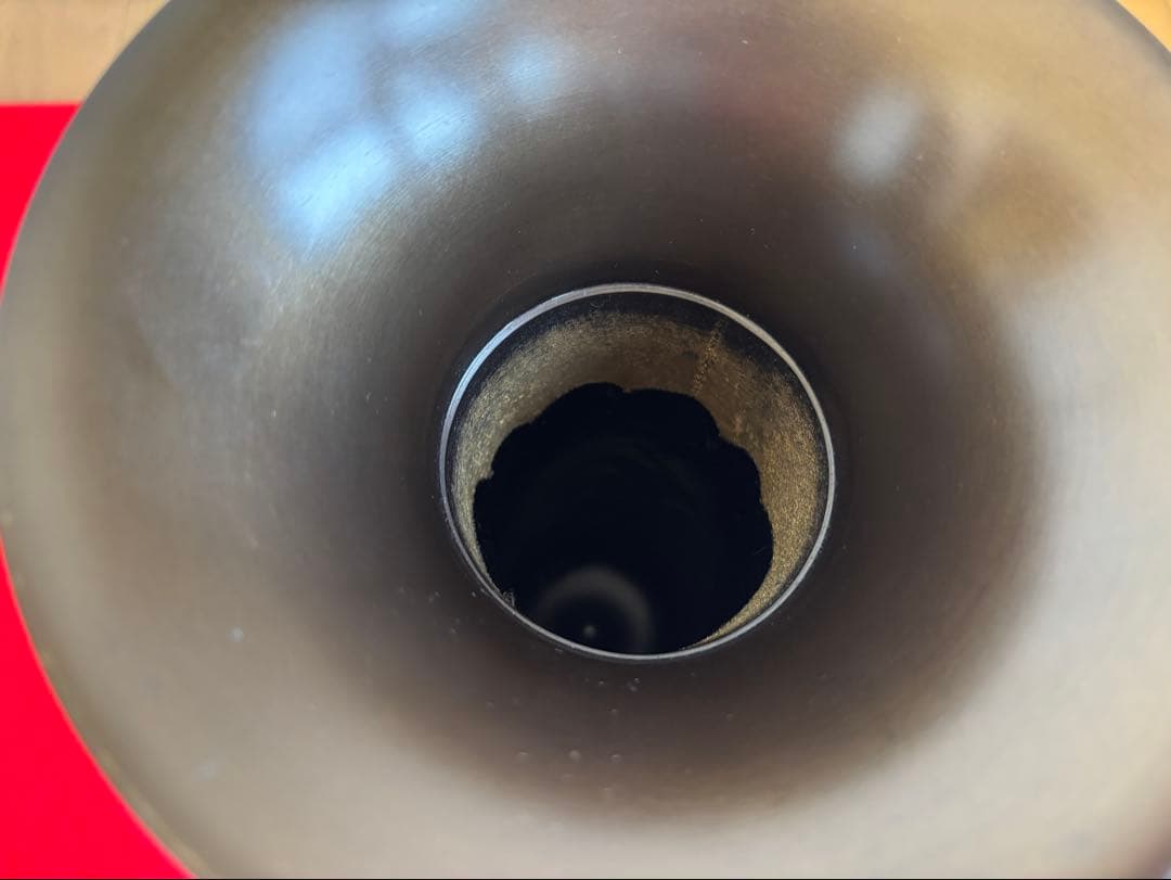 池坊 銅器の花器 一佳