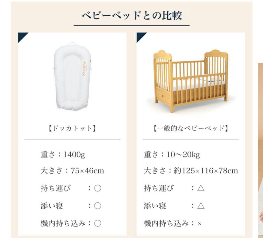 DOCKATOT Deluxe＋ 0-8ヶ月 ドッカトット