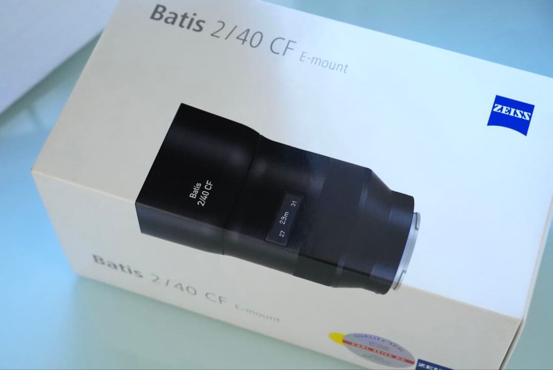 カールツァイスCarl Zeiss Batis 2/40CF Eマウント40mm