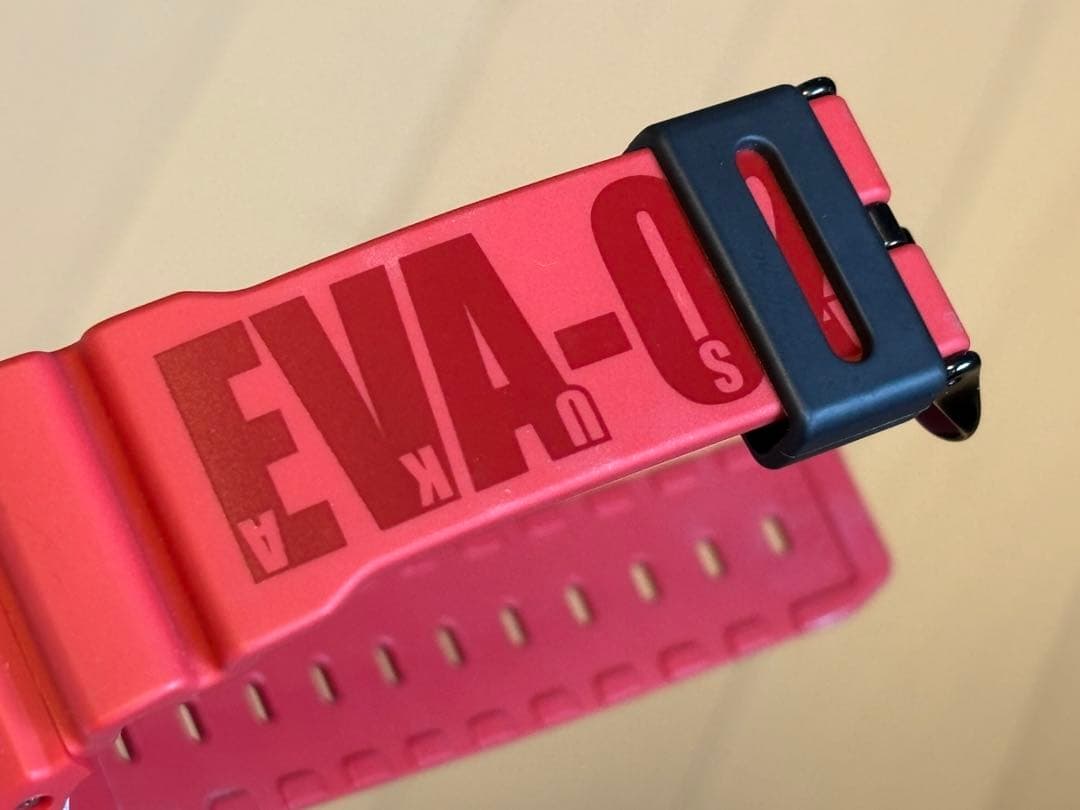 コラボ/G-SHOCK/時計/DW-5600/エヴァンゲリオン/弐号機/アスカ