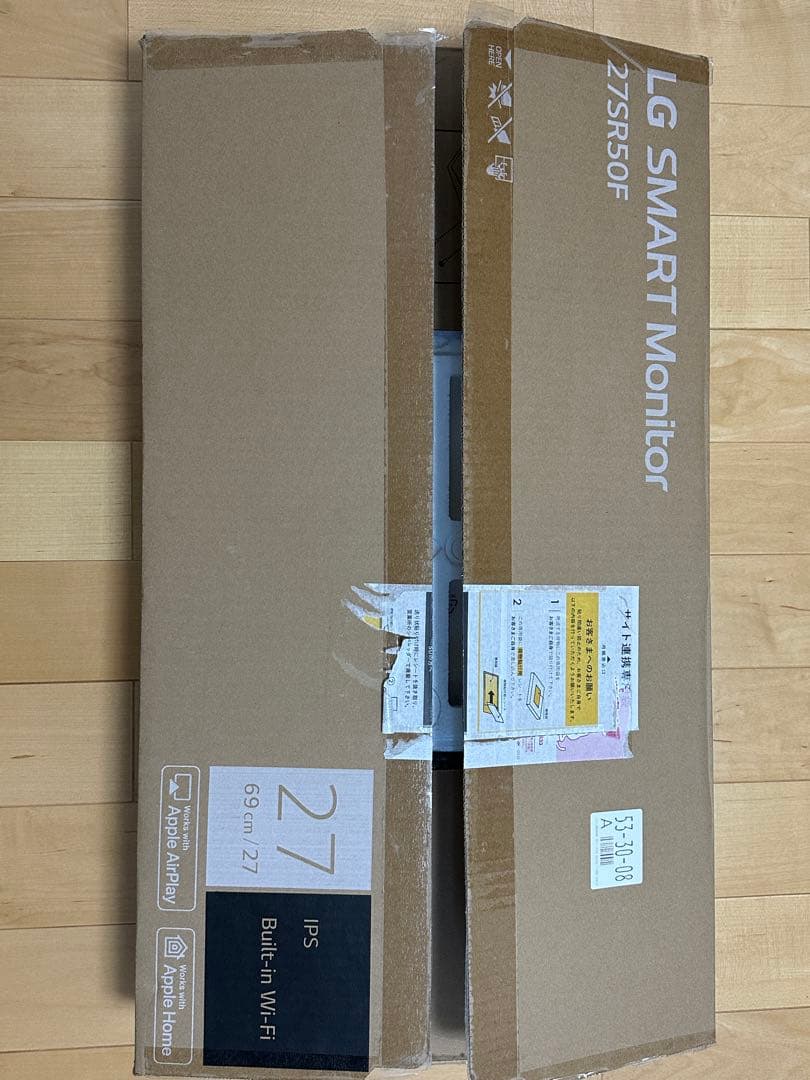 【訳あり】LG スマートモニター 27SR50F