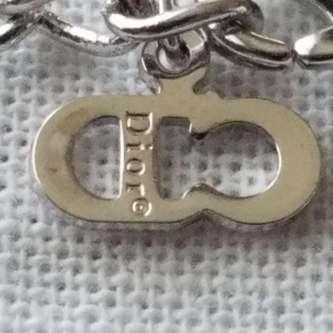 ❤ Dior ラインストーン ロゴ ネックレス