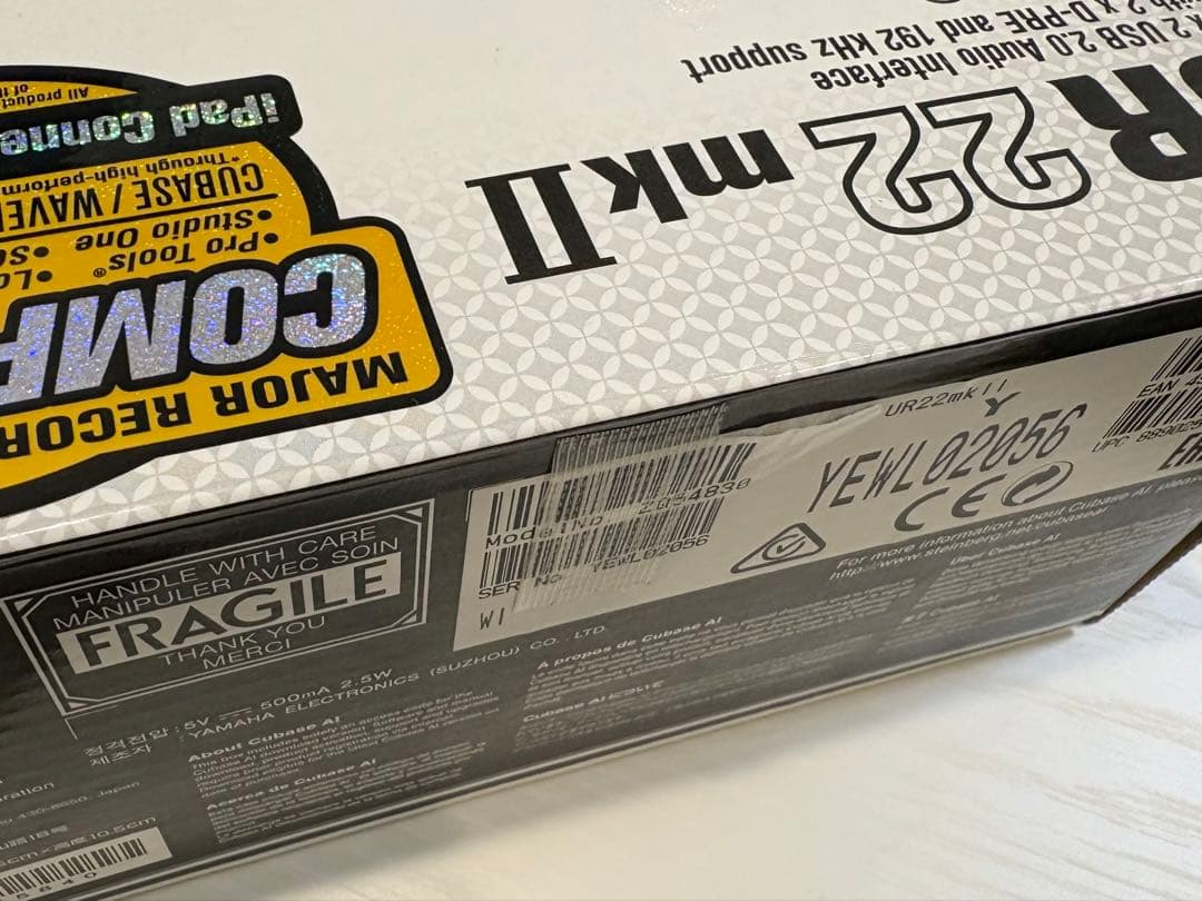 Steinberg UR22mkII オーディオインターフェース 動作確認済み