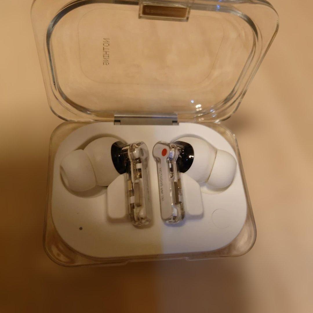ナッシング イヤー a ワイヤレスイヤホン インイヤー型 ホワイト