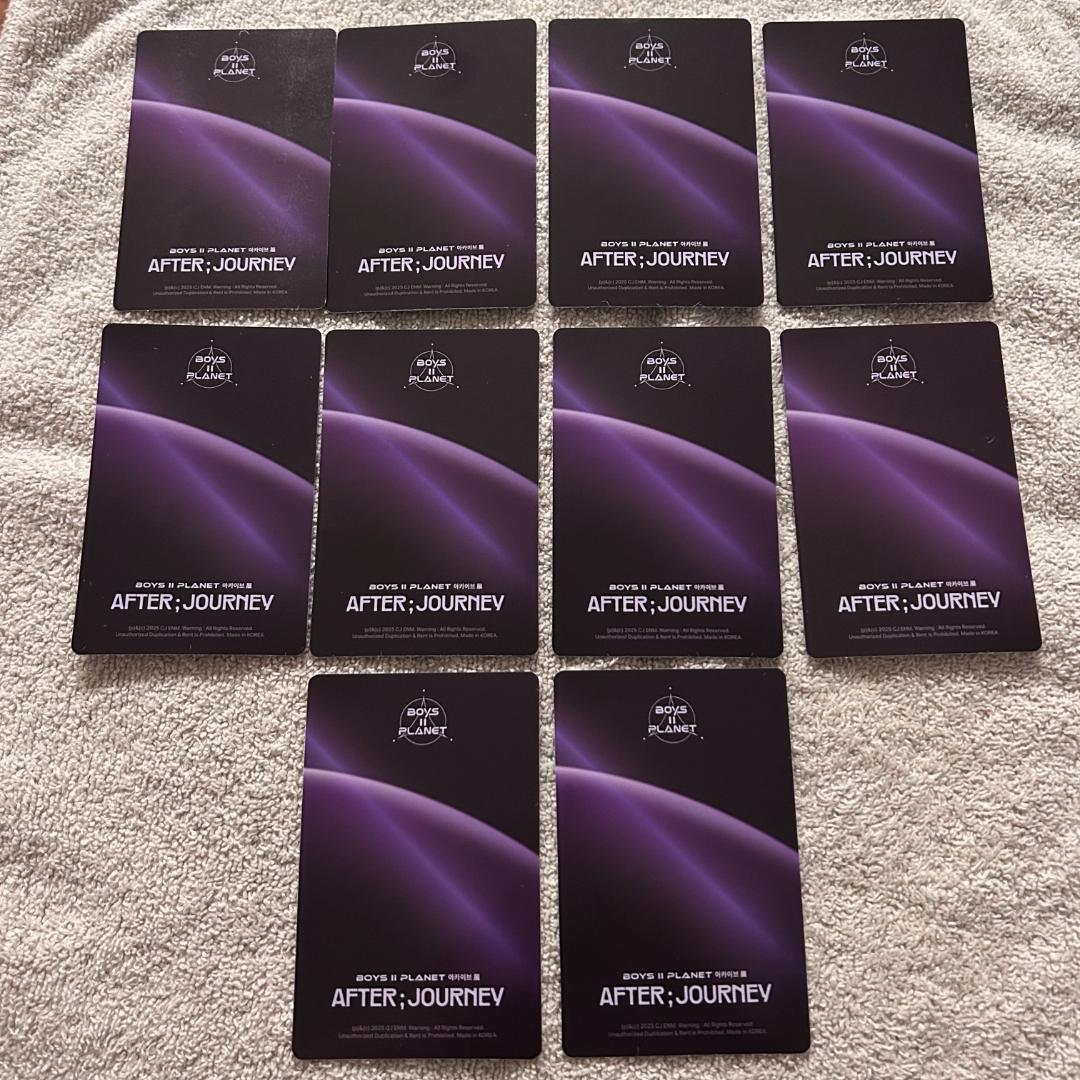 アンシン　ボイプラ２　アーカイブ展　2週目　week2　コンプ　セット