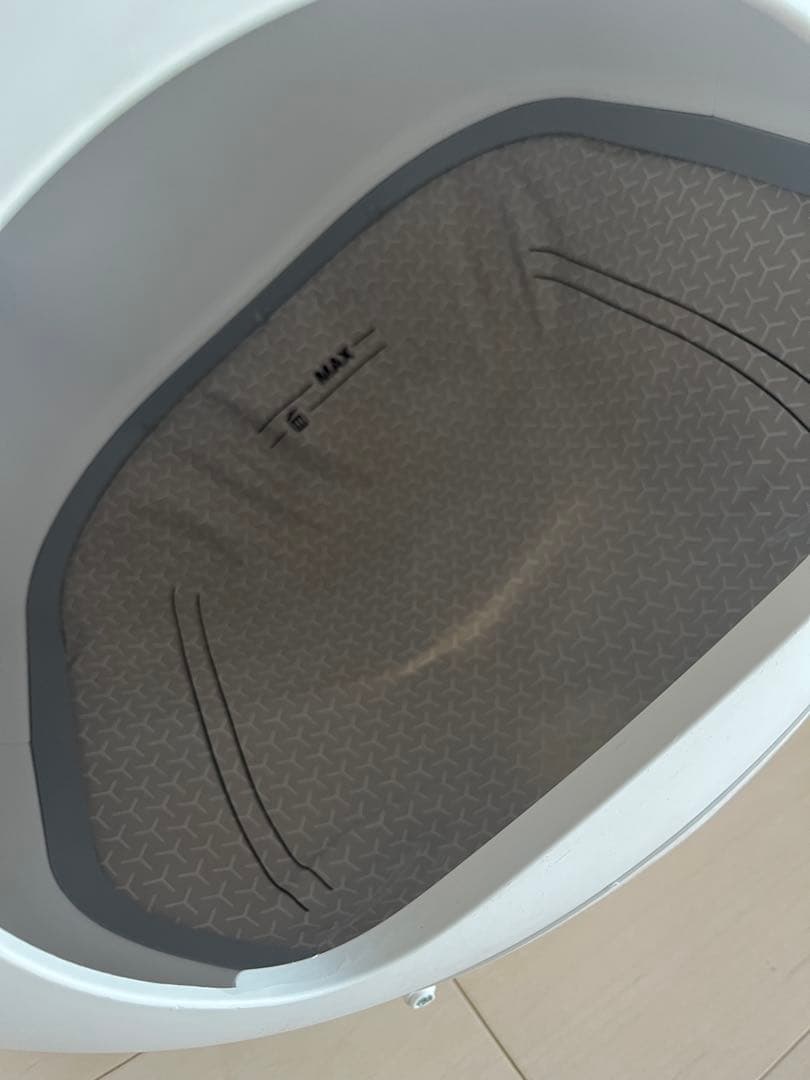 自動猫用トイレ 白