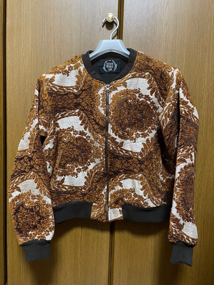 【焚き火さま専用】goa ジャガードブルゾン 試着のみ美品