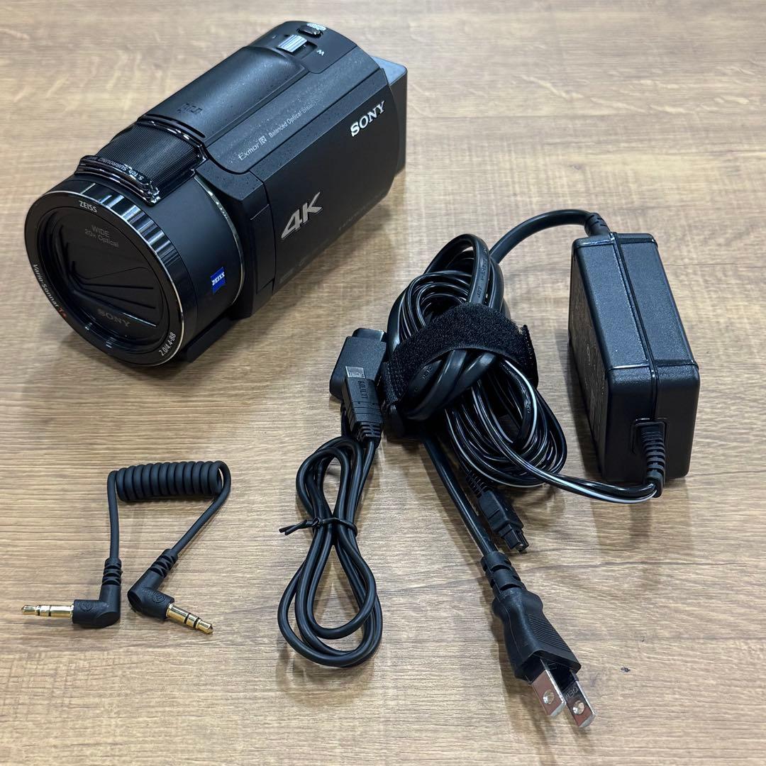 美品☆ SONY ソニー 4K ビデオカメラ FDR-AX45