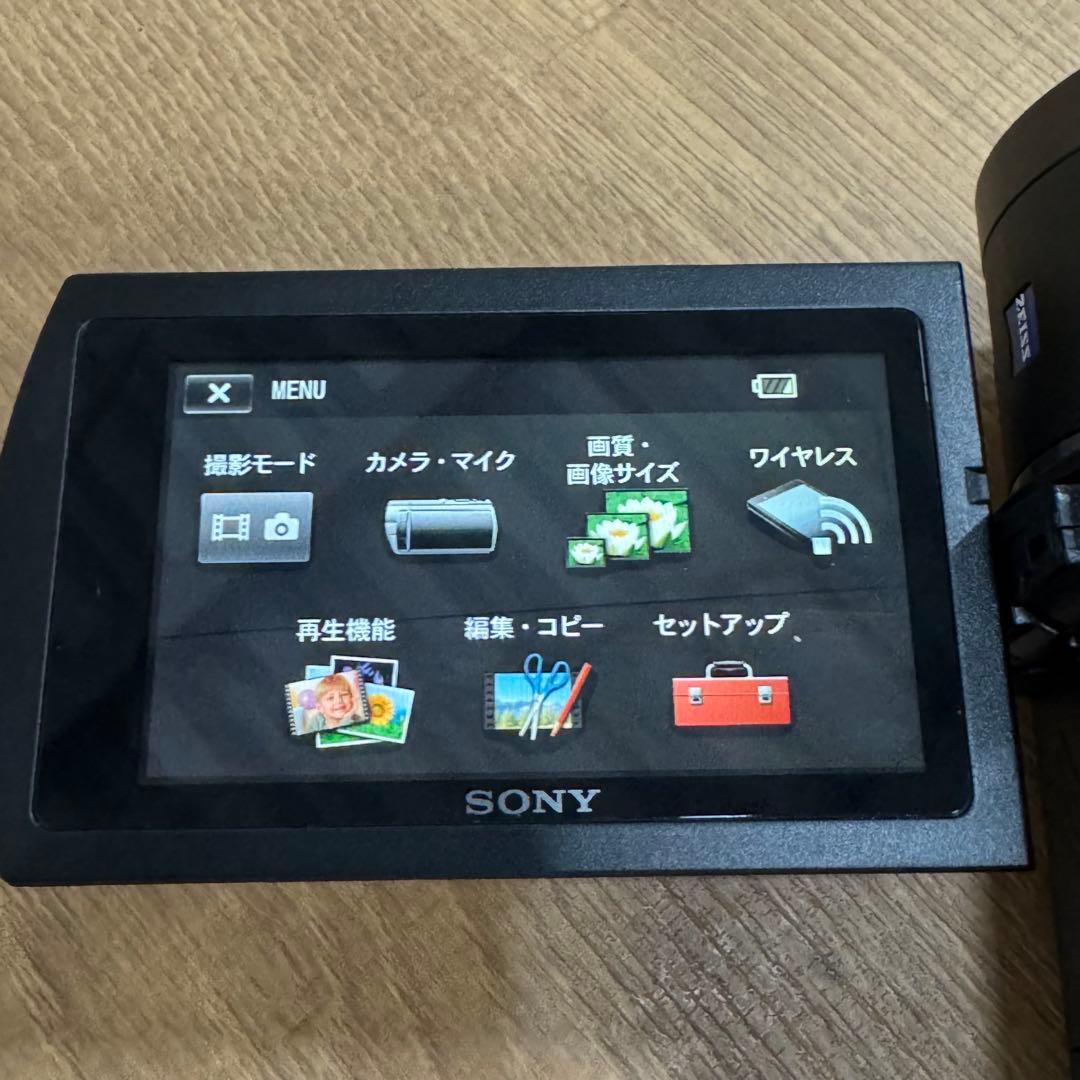 美品☆ SONY ソニー 4K ビデオカメラ FDR-AX45