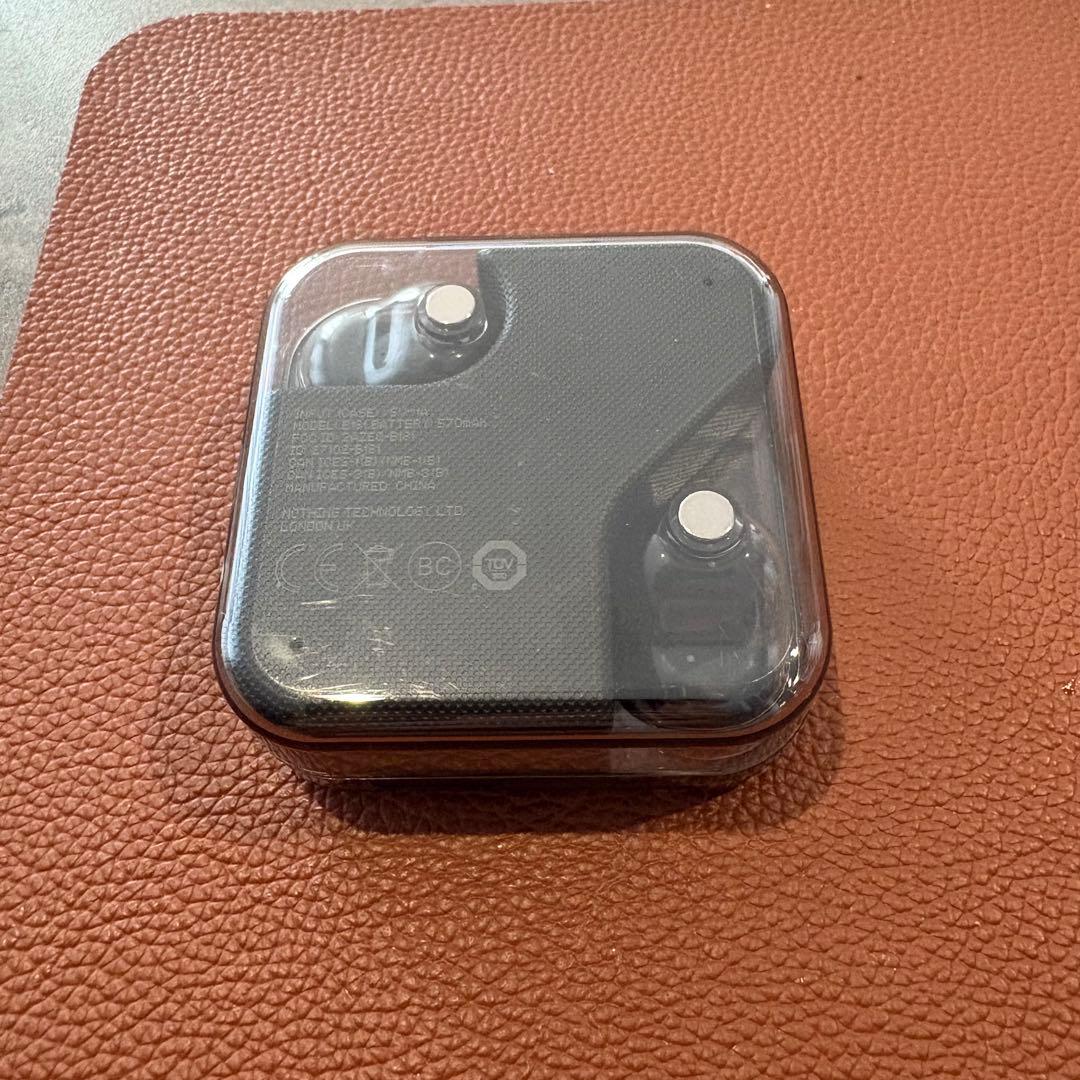 nothing ear （1） クリアブラック　ワイヤレスイヤホン