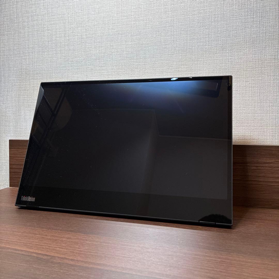 の*む様 ThinkVision M14t フラットパネルモニター 　モバイルモ
