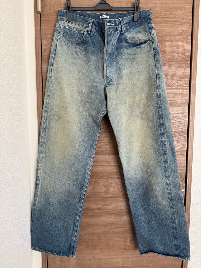 パンツ 25ss AURALEE SELVEDGE DENIM WIDE PANTS 4