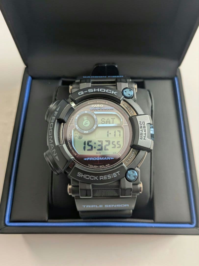 週末限定セール　フロッグマン　GWF-D1000B　最上位モデル　極美品