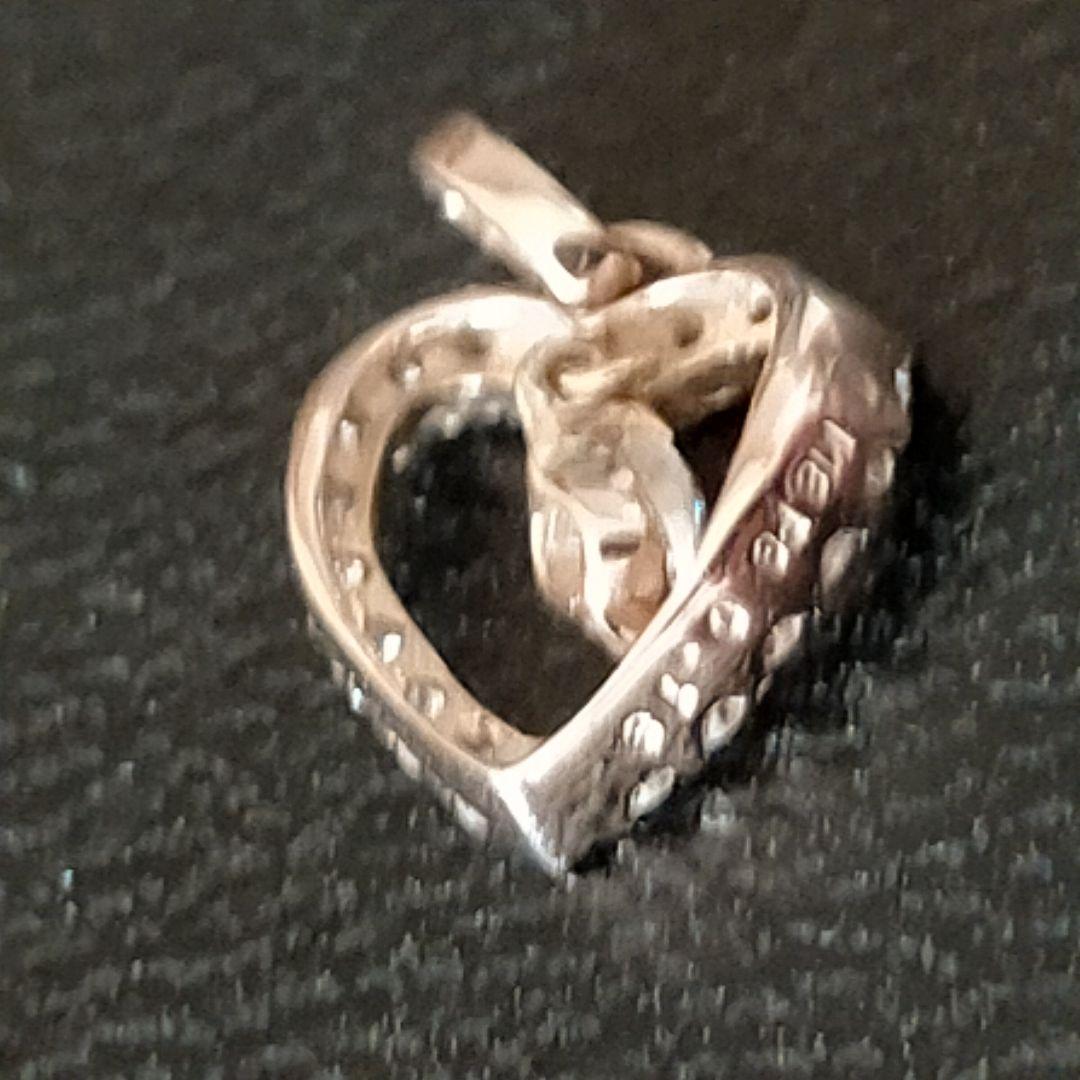 エステール 18金チャーム D0.18 ハートモチーフ K18PG