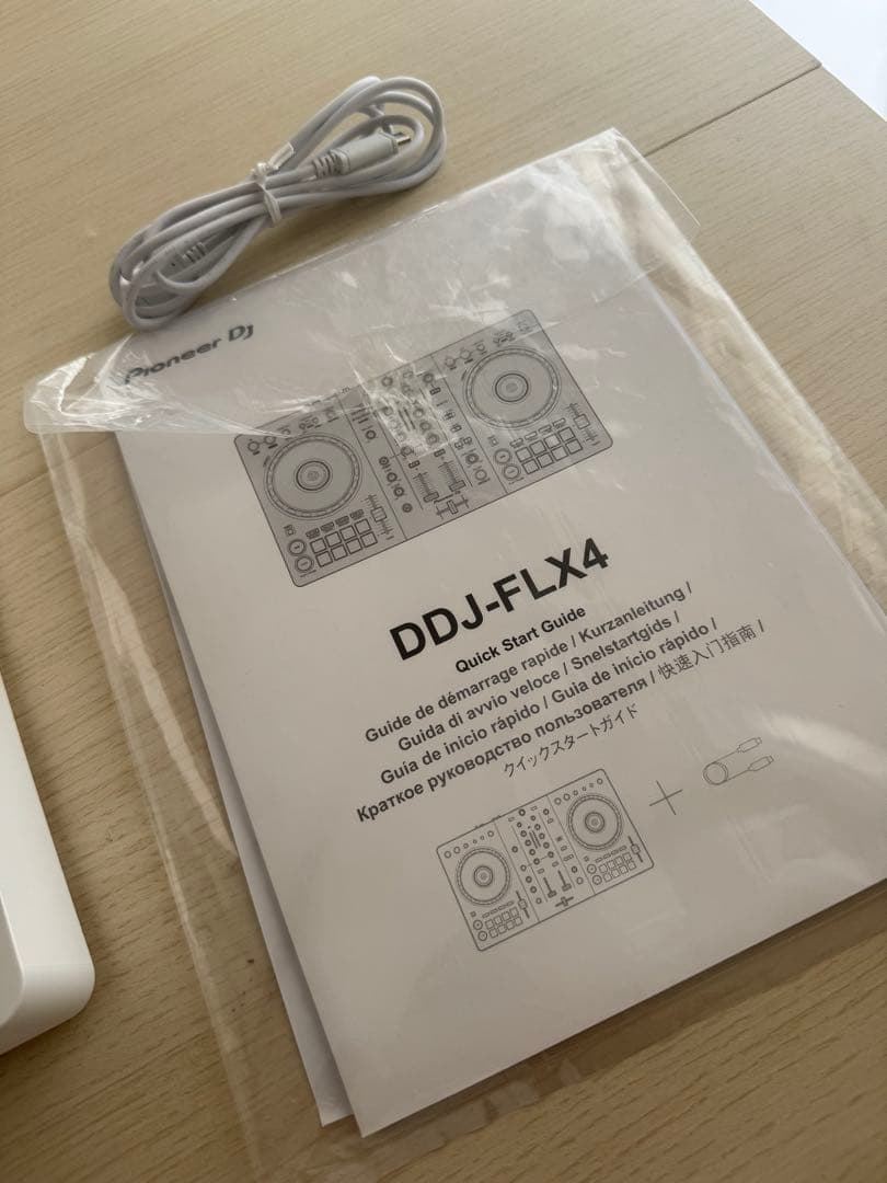 【美品】Pioneer DDJ-FLX4-W 2ch DJコントローラー