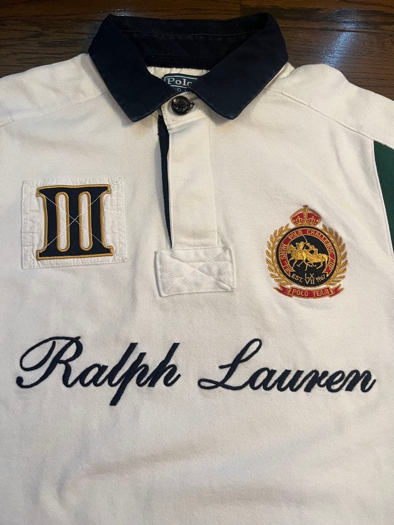 POLO by RALPH LAUREN ラガーシャツ　サイズＭ