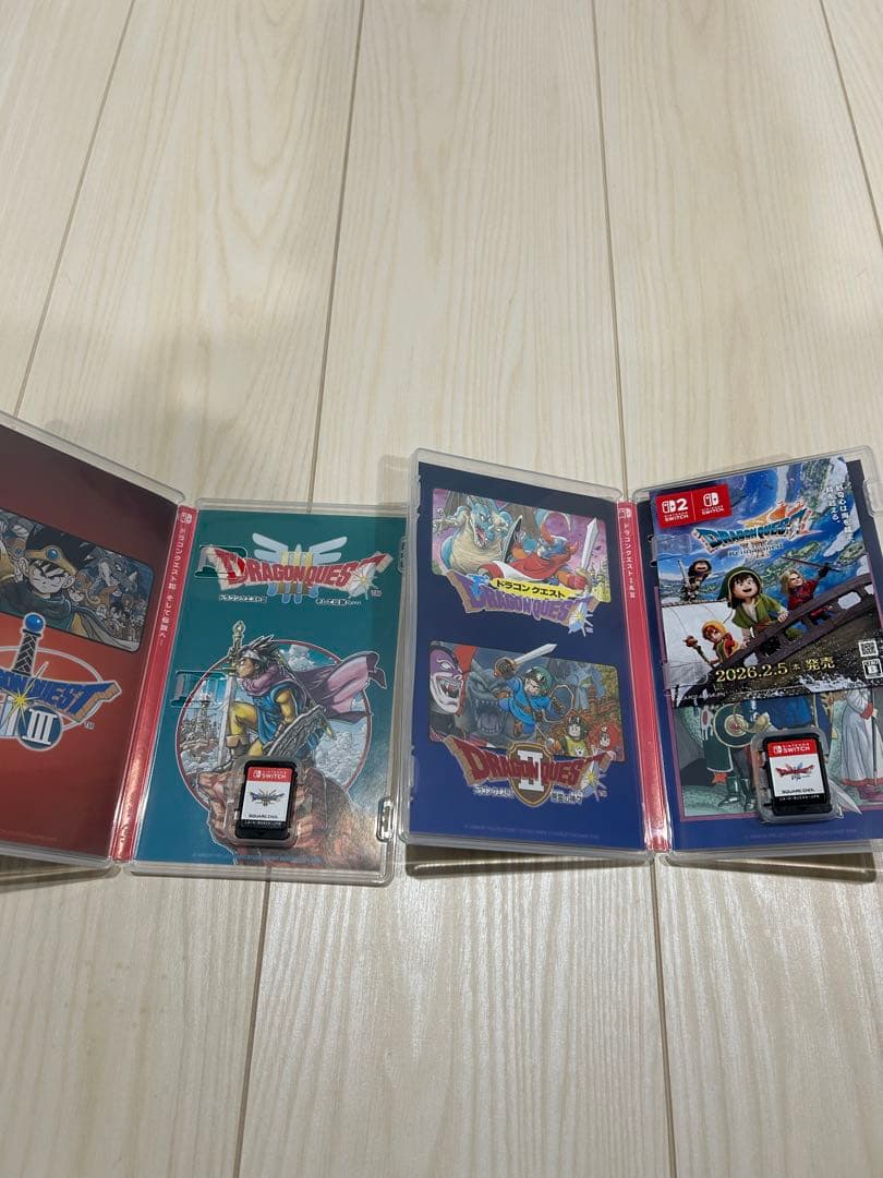 ドラクエ1&2 ドラクエ3 2本セット