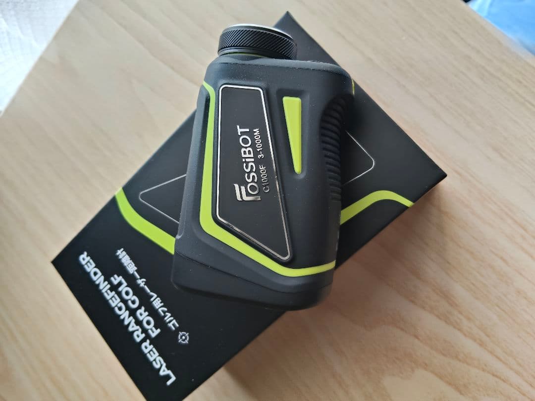 美品　FOSSiBOT レーザー距離計 3点間測定 C1000F ブラック