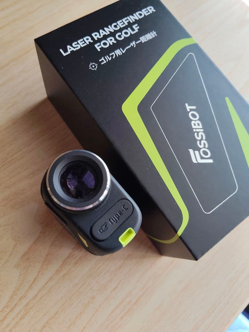 美品　FOSSiBOT レーザー距離計 3点間測定 C1000F ブラック