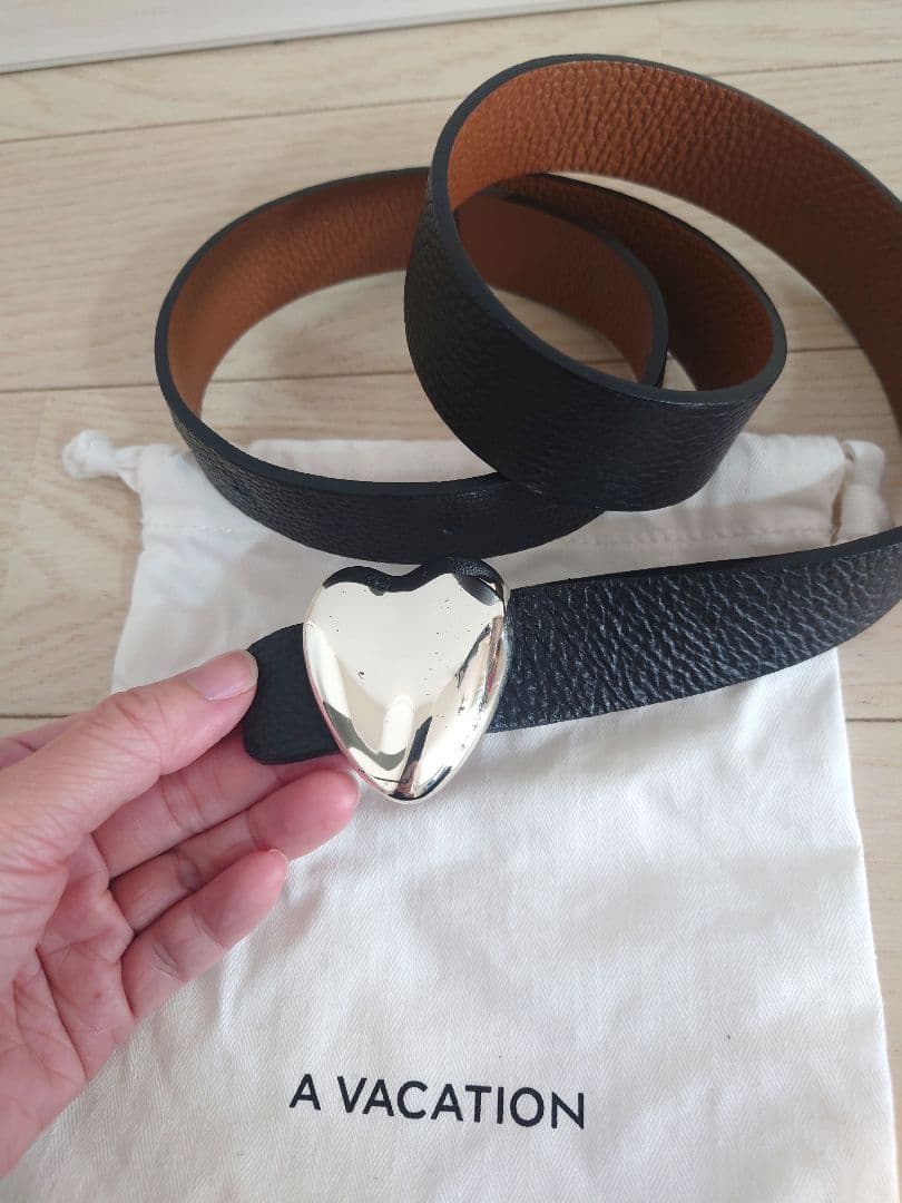 A VACATION ア ヴァケーション ハート バックル ベルト