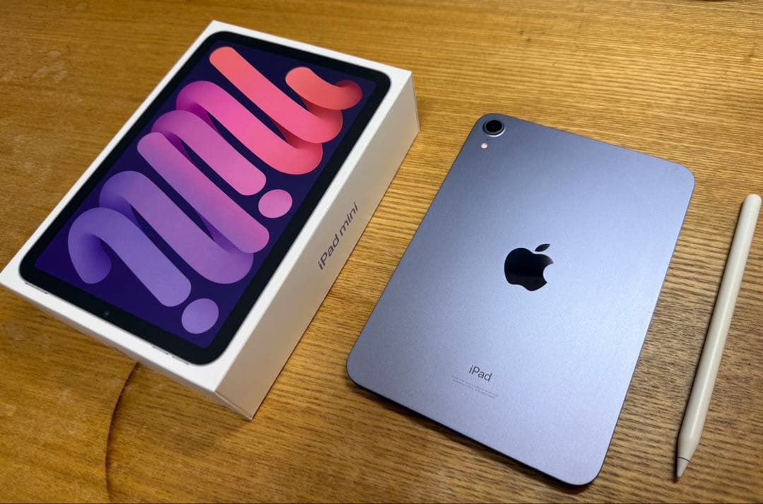 iPad mini6 Wifi 64GB apple pencil2+保護カバー