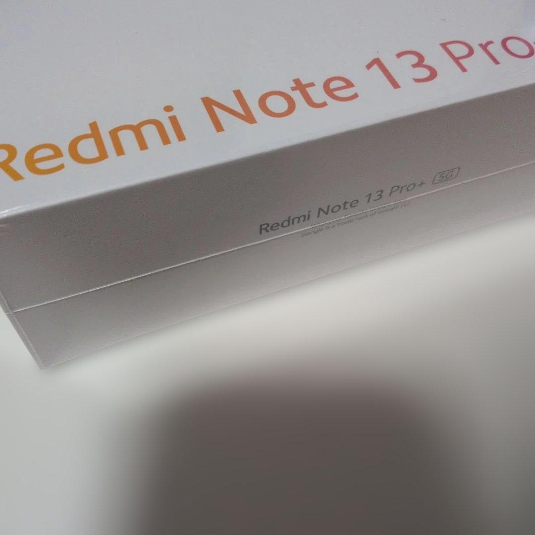 新品未使用 xiaomi Redmi note 13 pro＋5G