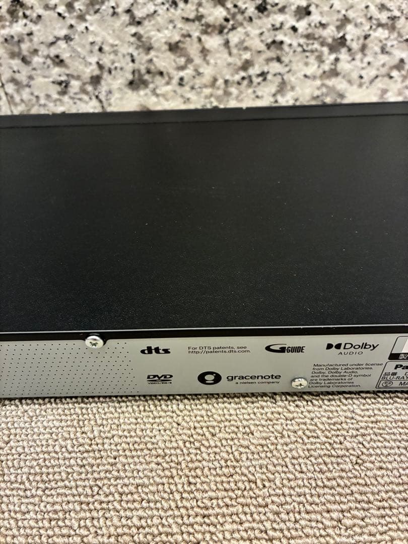 Panasonic ブルーレイレコーダー DMR-2W103 25年