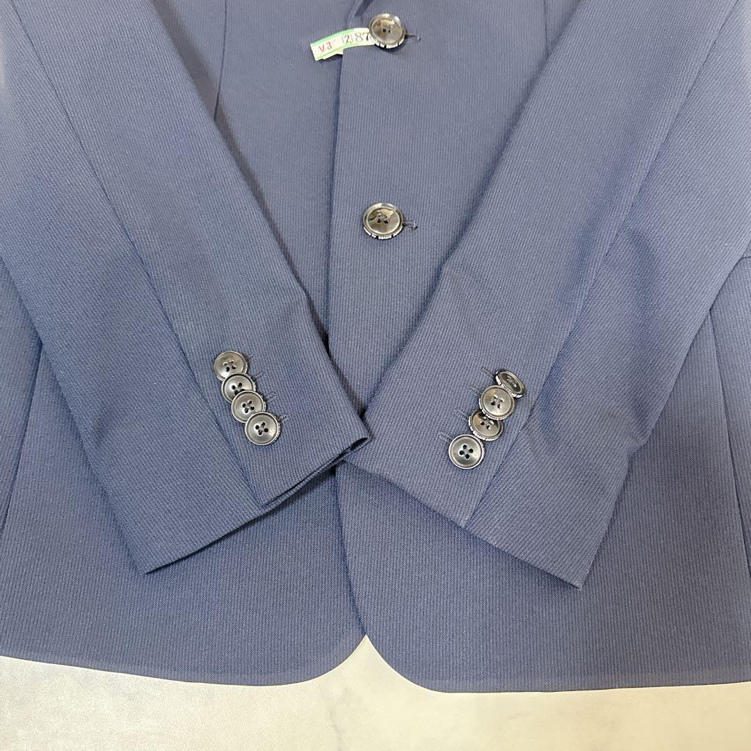 BEAMS DESIGNスーツ ネイビー フォーマルセット150 卒業式　卒服