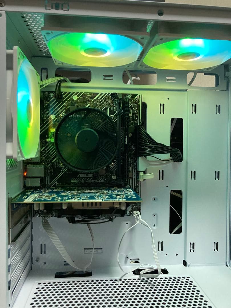 ASUS PRIME H510M-F デスクトップPC (新品PCケース使用)