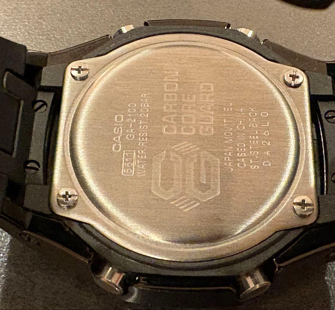 カシオ G-SHOCK GA 2100 1A1 カシオーク Gショック