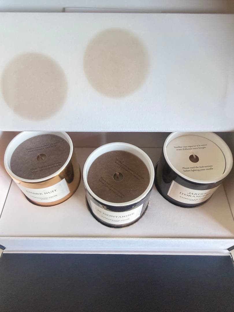 ●メゾン　クリスチャンディオール　キャンドルセット