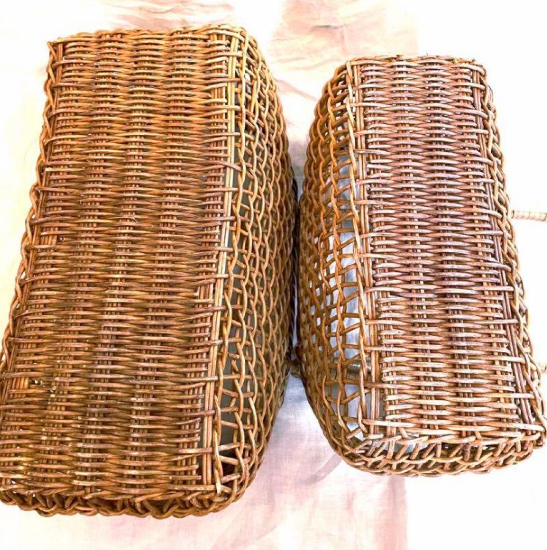 籠　透かし編　あけび　こだし　民芸　入れ子透かし編　あけび　こだし　民芸　入れ子