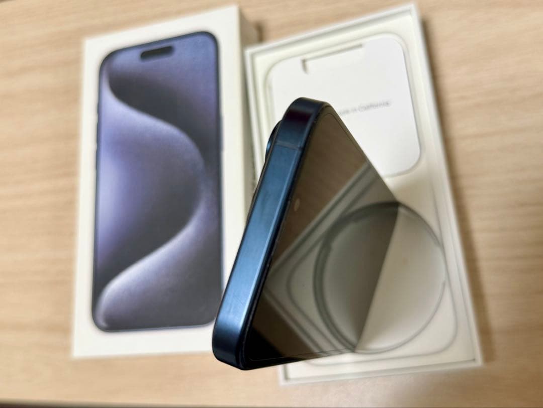iPhone 15 Pro 256GB ブルーチタニウム SIMフリー